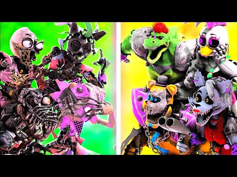 [SFM FNaF] Security Breach Ruin vs DeathRock