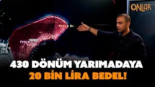 430 dönüm yarımadaya 20 bin lira bedel! Murat Ağırel açıklıyor...