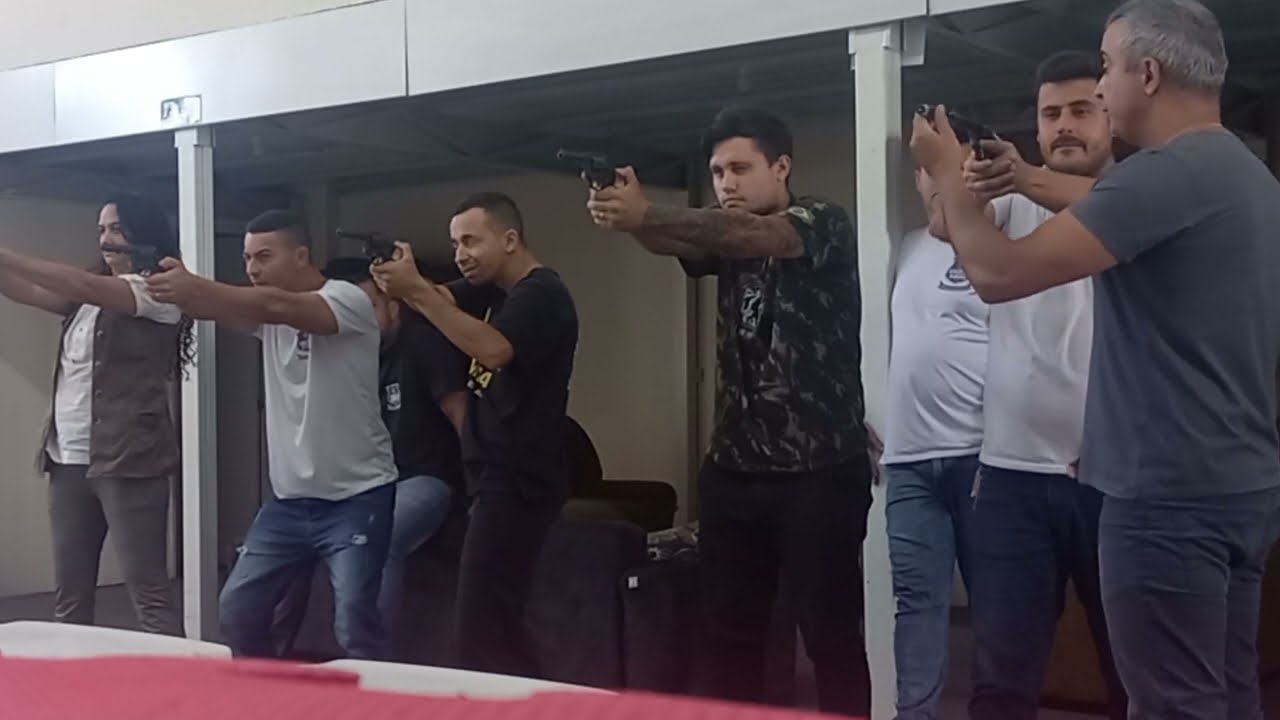 MANUSEIO DE ARMA DE FOGO - CURSO DE VIGILANTES @escolaabreu