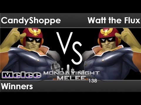 MNM 138 - CandyShoppe (C Falcon) vs TLOC | Watt the Flux (C Falcon) Winners - Melee