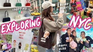 Trying Trendy Places in NYC!!  Viral Food, Thrift Shops, and Traveling Home!!