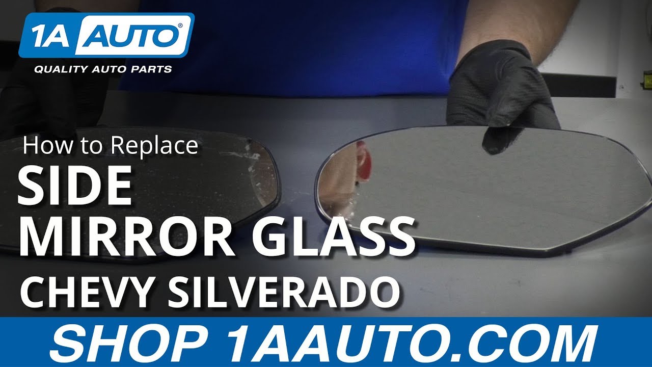 How to replace side mirror glass on Chevrolet Silverado 1500