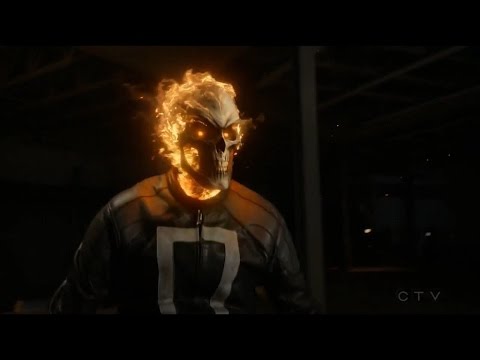 Ghost Rider (Robbie Reyes) vs Aida and LMD's-Marvel's Agents of Shield S4E22
