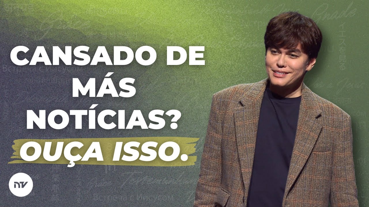 Viva pelo poder do Evangelho | Joseph Prince | New Creation TV Português