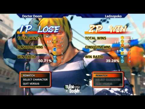 Eirtakon 2012 SSF4AE2012 tournament GRAND FINAL Doctor Doom Guile vs Ladnopoka Cody