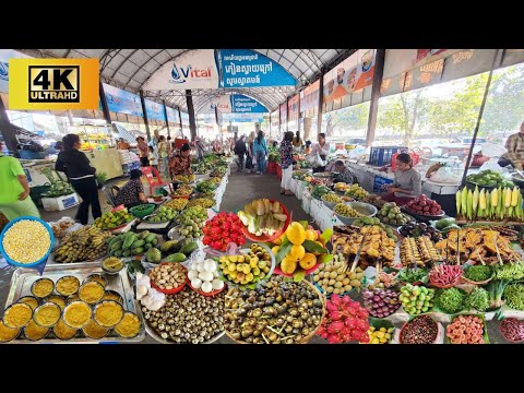Amazing! Countryside Street Food Collection 2026 at Kien Svay Resort  Yummy Khmer Food 🇰🇭