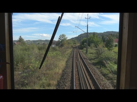 4K Cabview EN71-037 Sucha Beskidzka - Rabka-Zdrój + sound - 30.09.2016