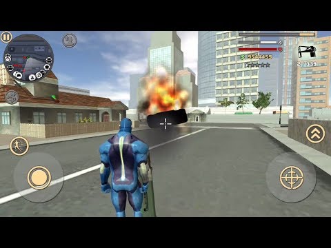 Rope Hero Vice Town - Big Bang Blast All Car