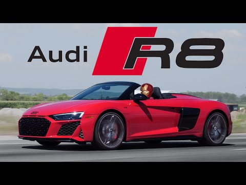 External Review Video ny9SCa2NxEU for Audi R8 (4S) Spyder facelift Convertible (2019)