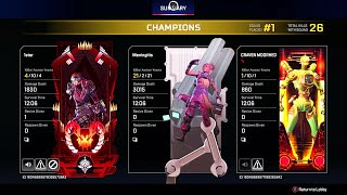 Rampart 21 kills 3000 damage
