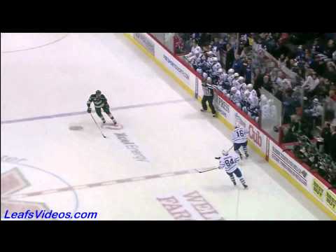 Maple Leafs @ Wild - Mikhail Grabovski Scores - 110322