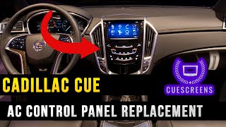 How to replace AC Control Panel Faceplate for 2013+ Cadillac CUE Systems