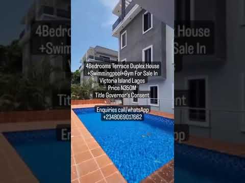 4 bedroom Terrace For Sale Victoria Island Lagos