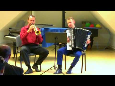 Richard Galliano - Tango pour Claude (trumpet & accrodion)