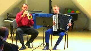 Richard Galliano - Tango pour Claude (trumpet & accrodion)