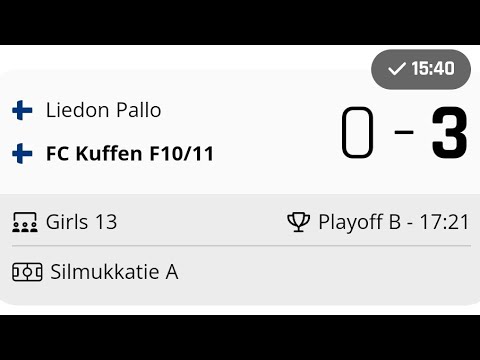 LiePa T13 - FC Kuffen (WasaFootballCup 2023, 8.7.2023)