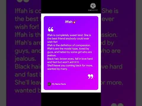 IFFAH#name #shorts #meaning #namemeaning