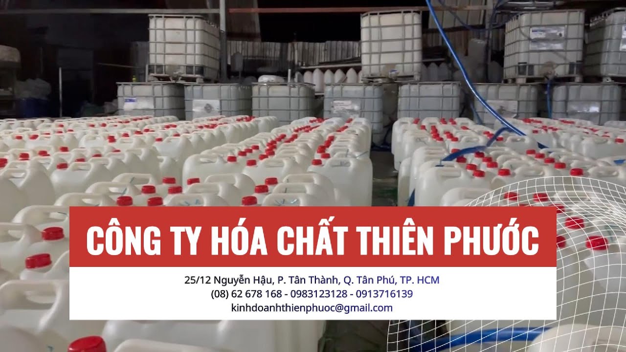Kho hoá chất dung môi công nghiệp giá sỉ - Thiên Phước Group