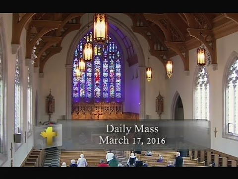 Daily Mass, Thursday 17 March 2016