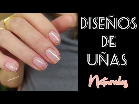 DISEÑOS DE UÑAS NATURALES #nails #uñasdecoradas #tendenciaenuñas #desingnails #diseñosdeuñas