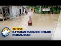 Diguyur Hujan, Ratusan Rumah di Bekasi Terendam Banjir