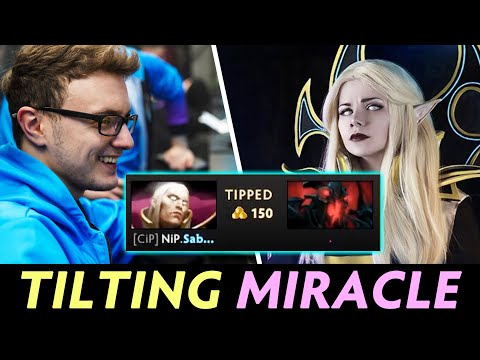 He tried to TILT Miracle — 10,000 MMR Invoker Saberlight