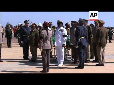 Former Malawian president''s body repatriated to Lilongwe for funeral