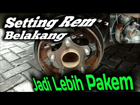 Cara Perawatan Rem Belakang Mobil | Cara Setting Rem Belakang Mobil | Setting Rem Belakang Ertiga