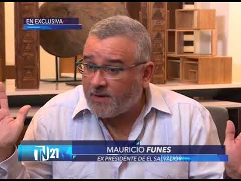 DECLARACIONES MAURICIO FUNES EN NICARAGUA