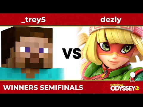 SSO 44 - UTDe | _trey5 (Steve) VS UTDe | dezly (Min Min) - Winners Semifinals - SSBU