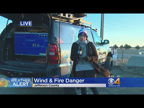 Wind And Fire Danger High On Colorado's Front Range