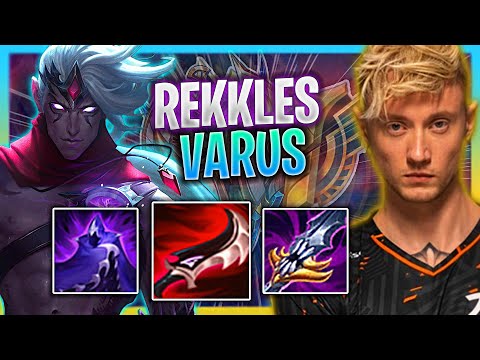REKKLES IS INSANE WITH VARUS! | FNC Rekkles Plays Varus ADC vs Draven!  Season 2023