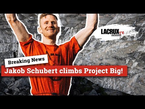 Jakob Schubert does First Ascent of Project Big (9c?) in Flatanger ‎👊 | BREAKING NEWS