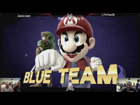 SitC5 Smash 4 Doubles: Zack-Josh vs. Low Tier Hero of Time-Hav0k