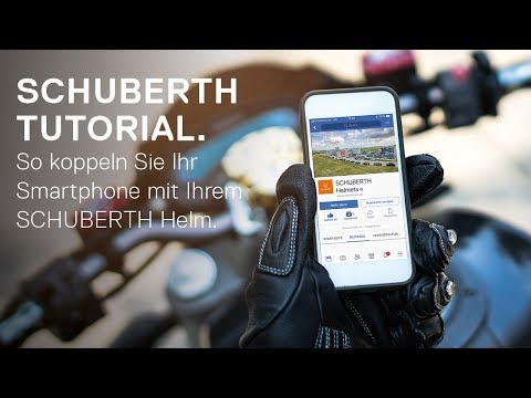 SCHUBERTH Tutorial: So koppeln Sie Ihr Smartphone mit Ihrem SCHUBERTH Helm.