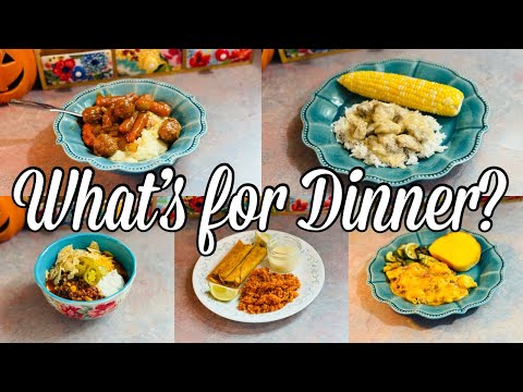 What’s for Dinner | EASY BUDGET FRIENDLY Family Meal Ideas | September 2025