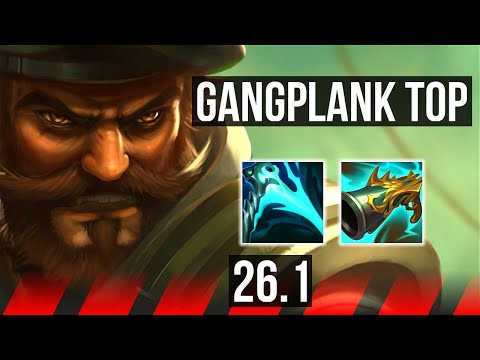 GANGPLANK vs RENEKTON (TOP) | KR Master | 26.1