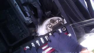 How to change Coolant Thermostat on 06-2011 Hyundai Accent #automechanic #mechanic #automobile #car