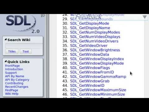 C SDL 03 Window Functions
