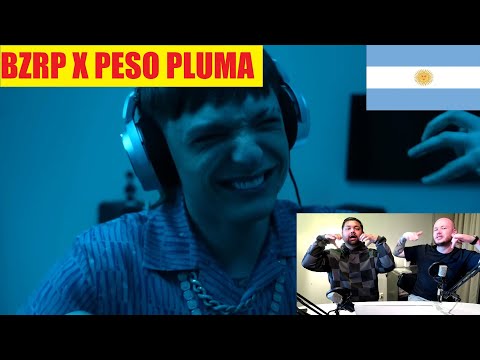 ENGLISH REACTION TO ARGENTINIAN RAP - PESO PLUMA || BZRP Music Sessions #55