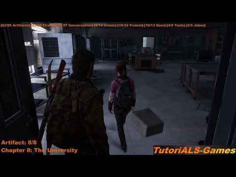 The Last of Us Remastered - Chapter 8: The University  - All Collectibles