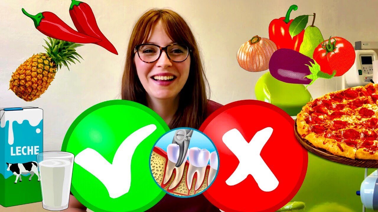 ¿Qué SÍ COMER después de una extracción ó cirugía dental // Menú