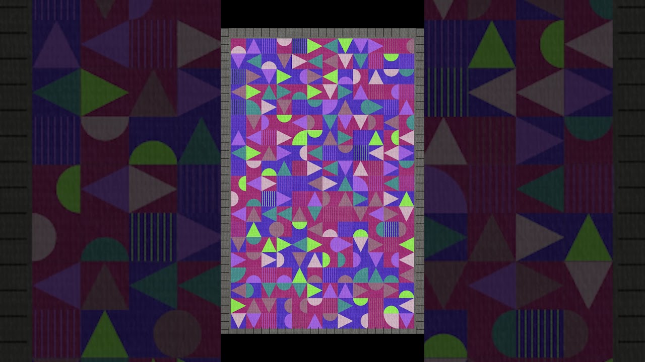 Creative Coding in 60 Secs: Genuary 2025 #animation #art #creative #creativecoding #javascript