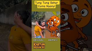 Download lagu Tung Tung Sahur just singing @Adekkakakinul #parody #funny #animation #viralvideo mp3