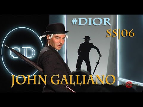 CHRISTIAN DIOR by John Galliano SS 2006 - Archive Fashion Stock Video | Paris Fashion Week | CD 720P
