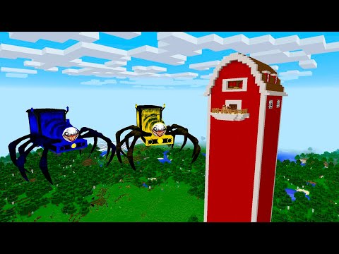SURVIVING FROM FRIENDS CHOO-CHOO CHARLES ARRIVAL in Minecraft - Gameplay - Coffin Meme