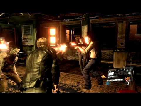 Let's Play Resident Evil 6 Part 6 Leon's Story [BLIND]