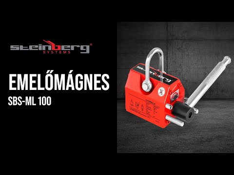 Videó - Emelőmágnes - 100 kg