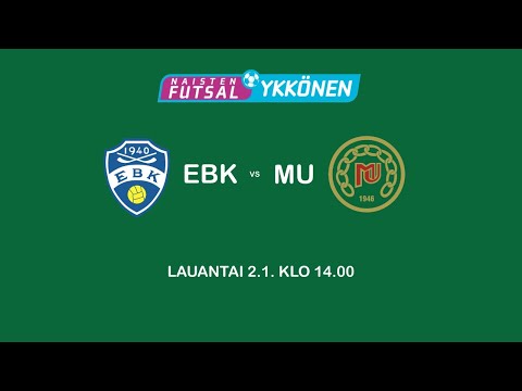 EBK - MU, 2.1.2021, Naisten futsal ykkönen