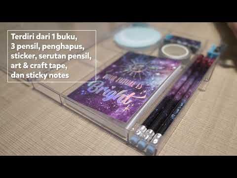 Gambar Make It Real Set Celestial Stationery Tray 12019